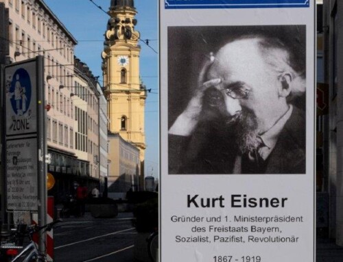 Kurt Eisner: Kriegsgegner, ermordet am 21.02.1919